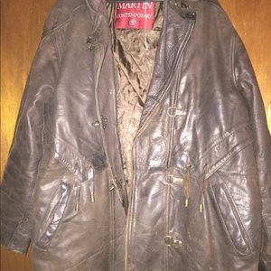 Leather Jacket -brown